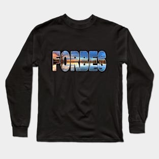 FORBES - NSW Australia Lake Forbes Sunset Black Swans Long Sleeve T-Shirt